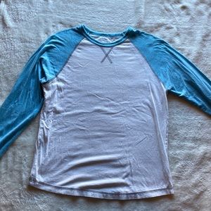 Mens buckle long sleeve T